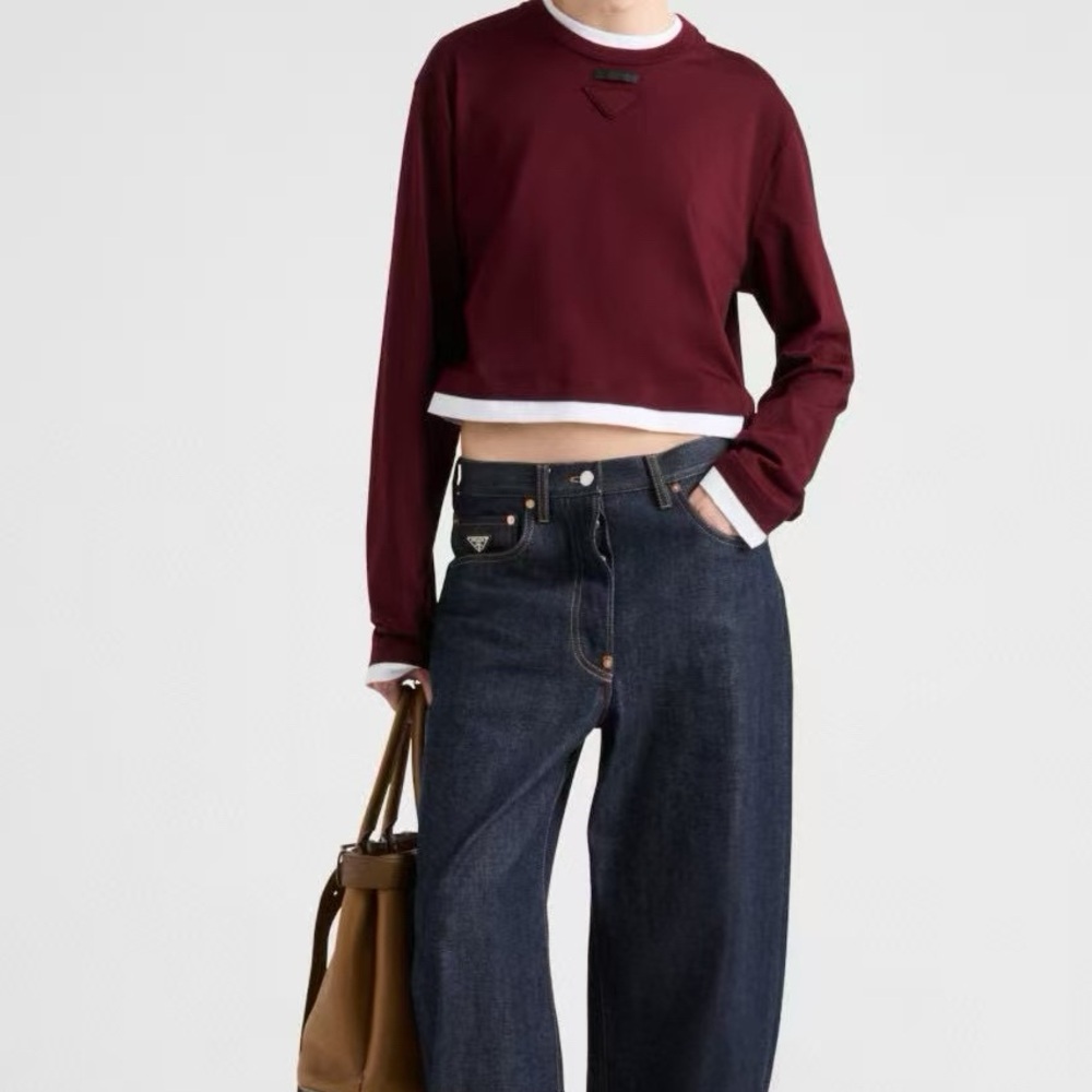 Prada long sleeve T shirt for women